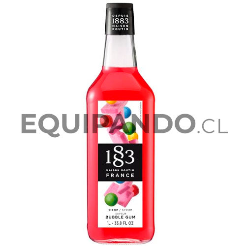 SIROUP JARABE 1883 CHICLE 1 LITRO