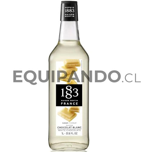 SIROUP JARABE 1883 CHOCOLATE BLANCO 1 LITRO