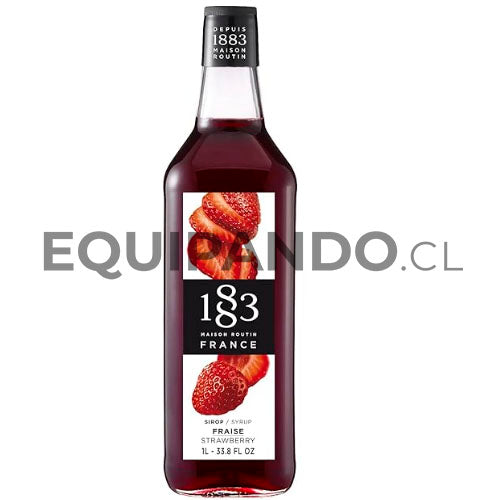 SIROUP JARABE 1883 FRUTILLA 1 LITRO