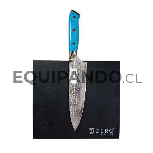 Cuchillo Cocina 8,0'' - Zero Knives - Blue Turquoise