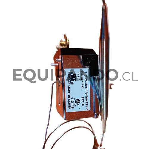 Frymaster 806-9617 Fryer Thermostat Operation for CECF Series/O Frymaster 806-9617 Fryer Thermostat Operation for CECF Series/O