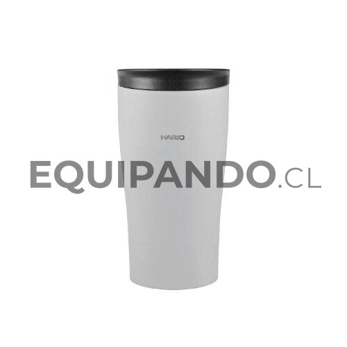 VASO TÉRMICO CON TAPA DE 300 ML BLANCO HARIO
