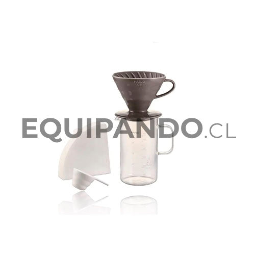 KIT DRIPPER HARIO PARA 1 A 4 TAZAS